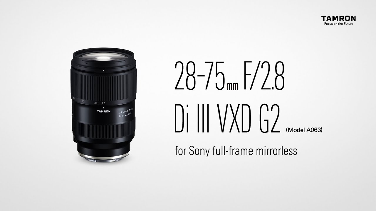 タムロン 28-75mm F2.8 Di III RXD A036SF 28-75mm F/2.8 Di III RXD (Model A036) | Lenses | TAMRON
